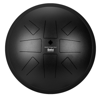 SELA Melody Tongue Drum 10" A Hirajoshi Black